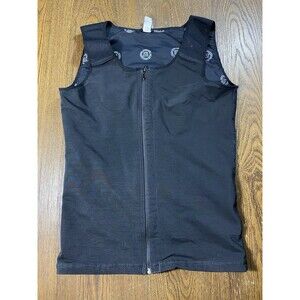 CYSM (Columbia Y Su Moda) Slimming Support Body Shaper Black Corset Size Large